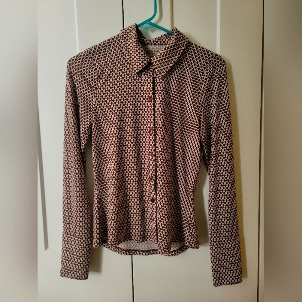 Abercrombie Pattern Button Down